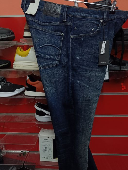 Оригинални дънки G-Star Raw Revend W34 , W36 нови мъжки скини фит