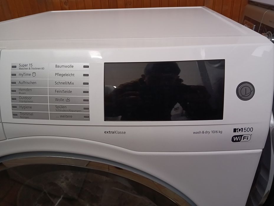 Комбинирана пералня със сушилня  Siemens 10/6кг WI-FI 2години гаранция