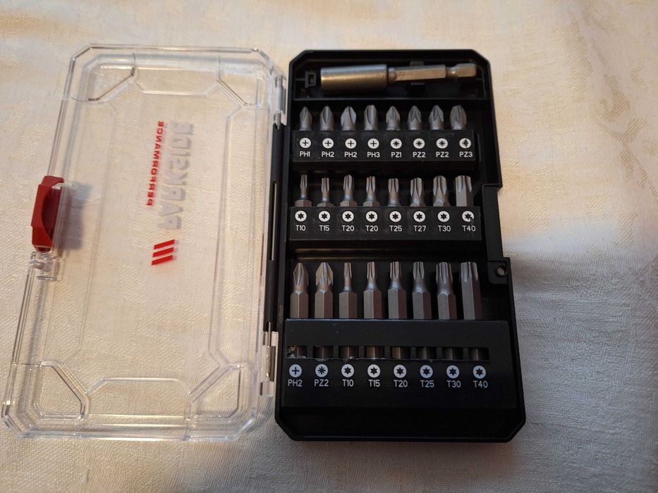 Cutie Parkside cu Set de 24 biti + accesoriu fixare biti, Germany