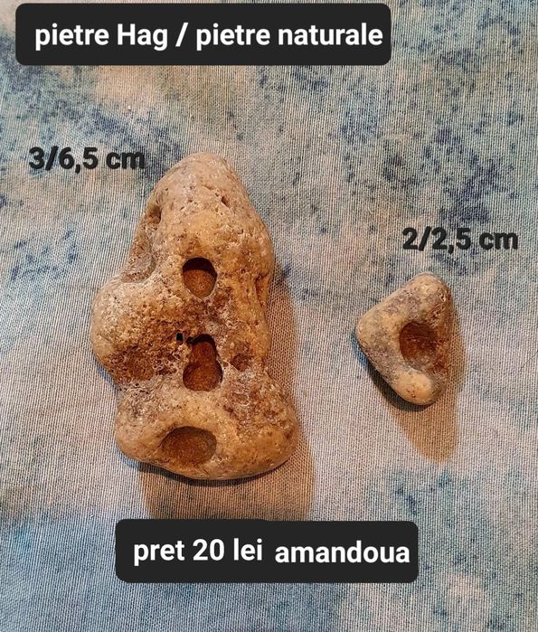 Pietre Hag / Pietre naturale 3 buc.
