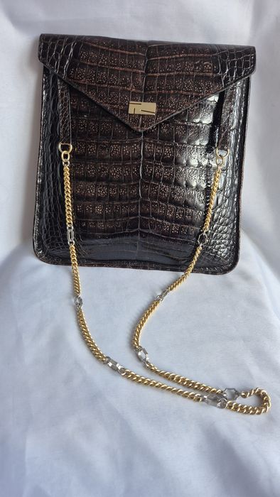 Geanta piele exotica crocodil/aligator