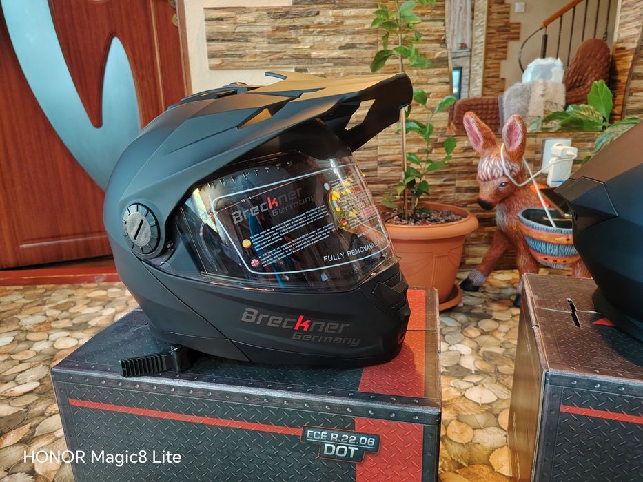Casca mărimea L și XL, dual sport, și Flip-up 3 în 1