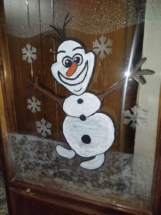 Новогодние рисунки на окнах Ташкент 

Новогодние рисунки