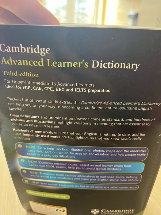 Cambridge Dictionary