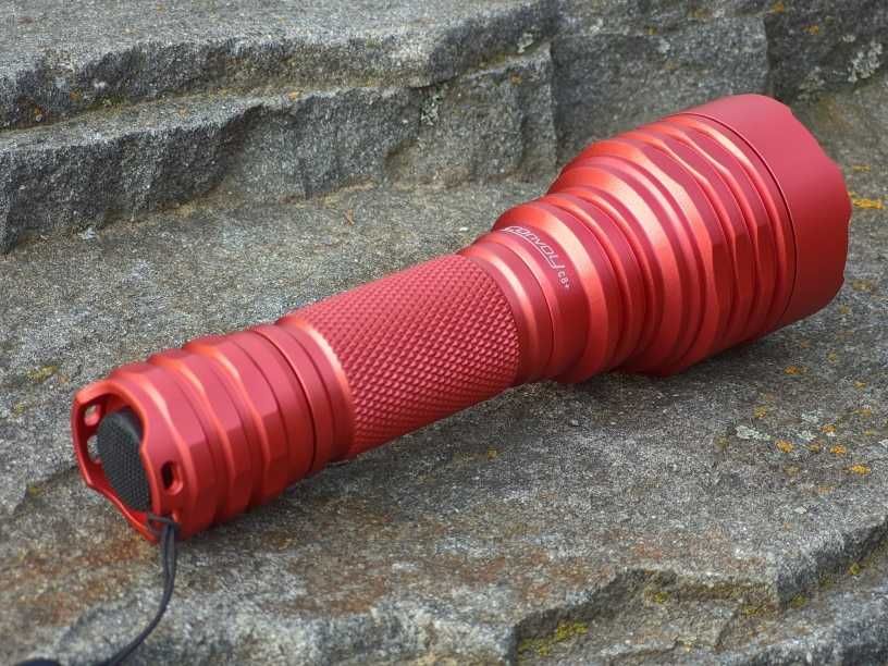 Lanterna C8+cu Led ROSU - 1 Mod