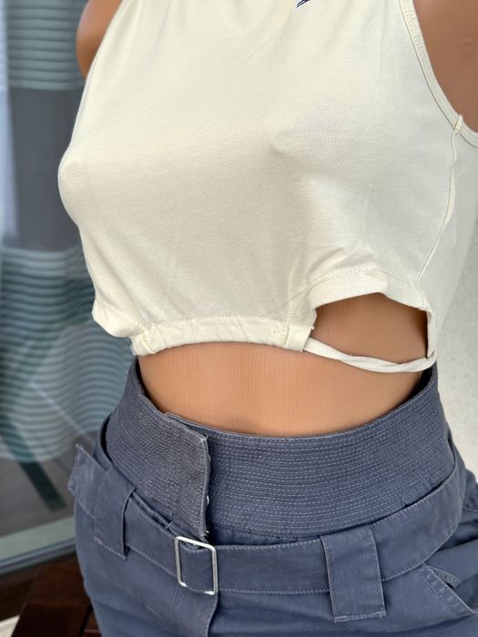 Дамски кроп топ Tommy Hilfiger (Tommy Jeans) - размер М, КАТО НОВ