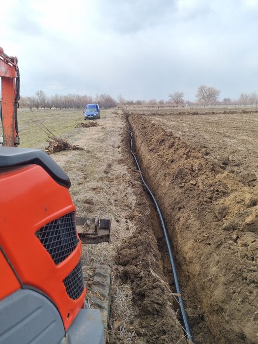 Услуги с мини багер и смаосвал