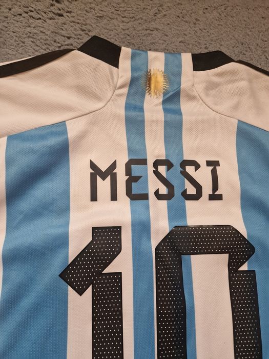 Tricou Argentina Lionel Messi #10 – Mânecă lungă
