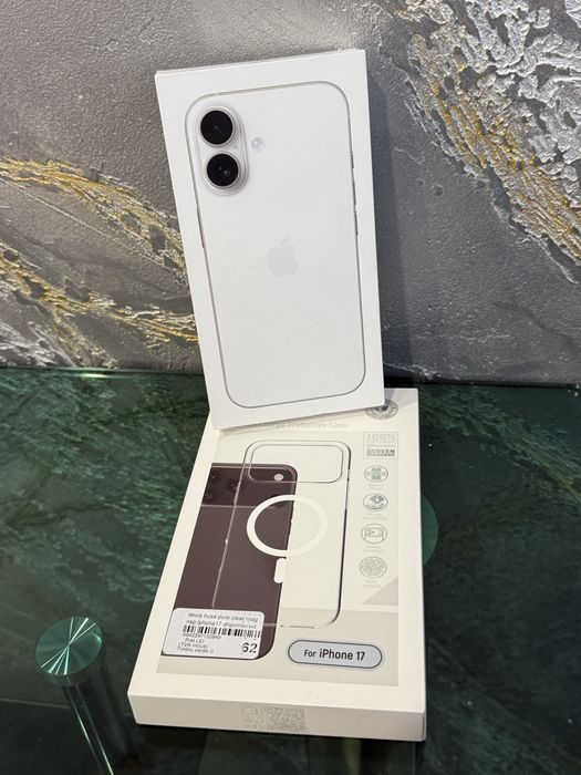 Iphone 17/ 256 GB/ Alb/ Sigilat/Factura+ Garantie Orange/ Husa cadou