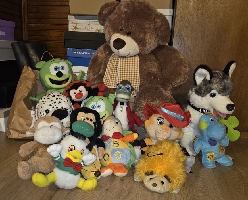 Плюшени играчки.