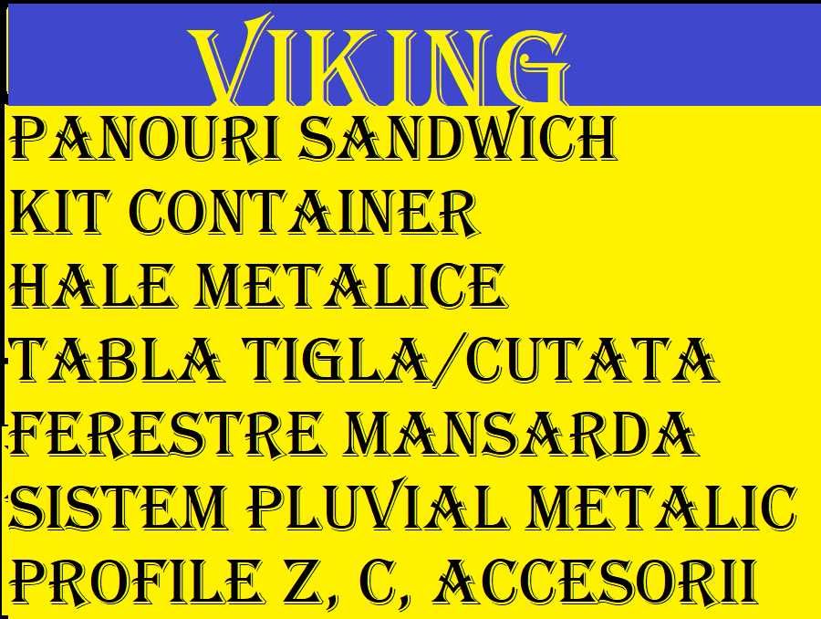 Casute structura metalica, panouri sandwich, accesorii hale