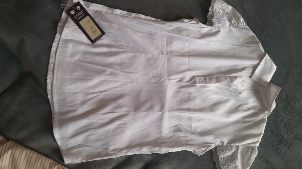 Детская блузка школьная