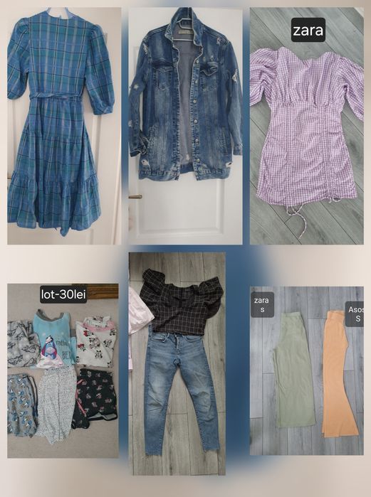Haine femei bluza tricou camasa pantalon blug rochie fusta geaca maieu