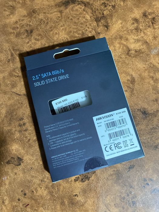Продам ssd hikvision 512 GB