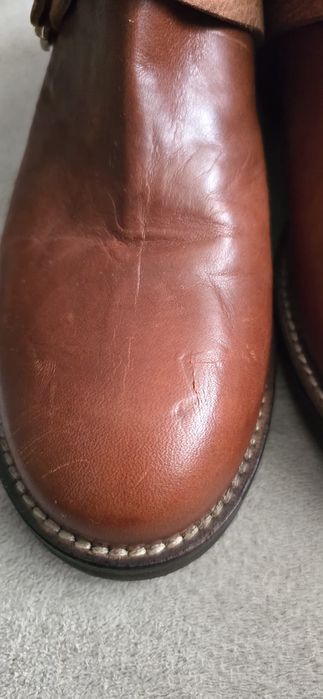 Botine piele naturala Boss Orange