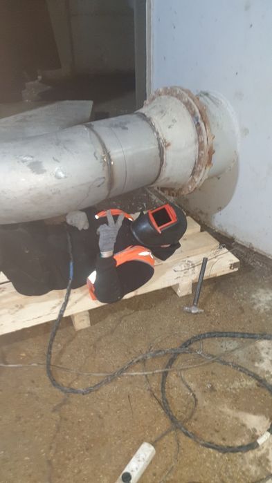 Выезд.Аргон сварка