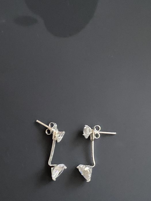 Cercei argint 925 cu cristale Swarovski, noi