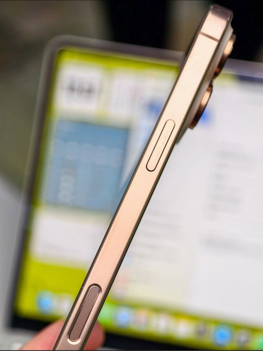 iPhone 16 PRO MAX • ca NOU • 93% Bateria • desert Titanium • Accept Schimburi