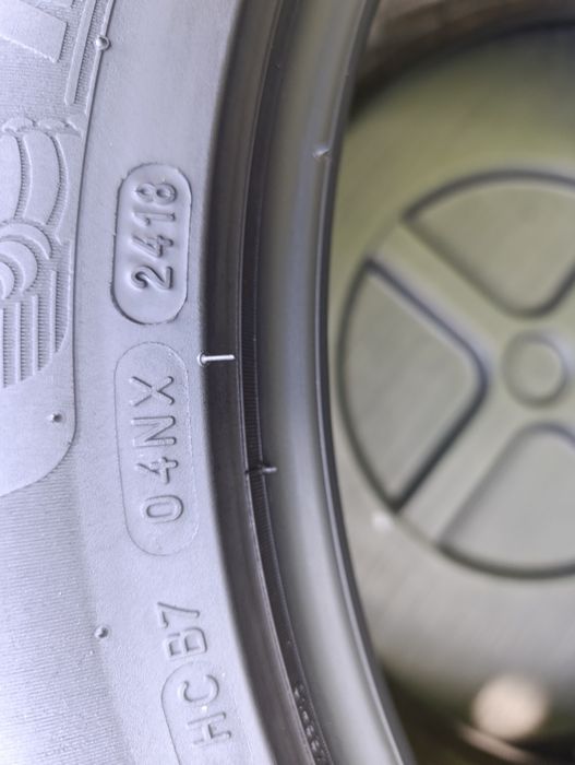 Două anvelope de vara 245 45 18 Michelin dot 2018