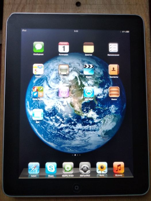 iPad Ёмкость 32 GB