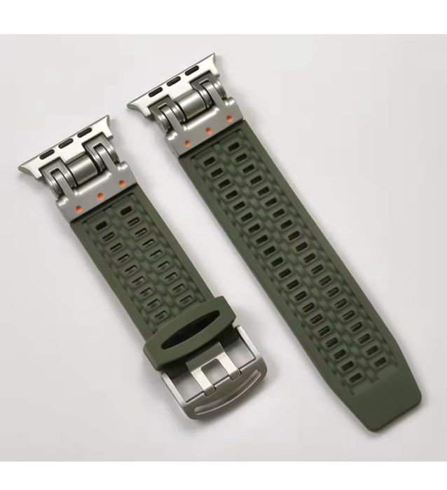 Curea Smart Titanium Ceas Apple Watch Orice Model Husa Folie Silicon