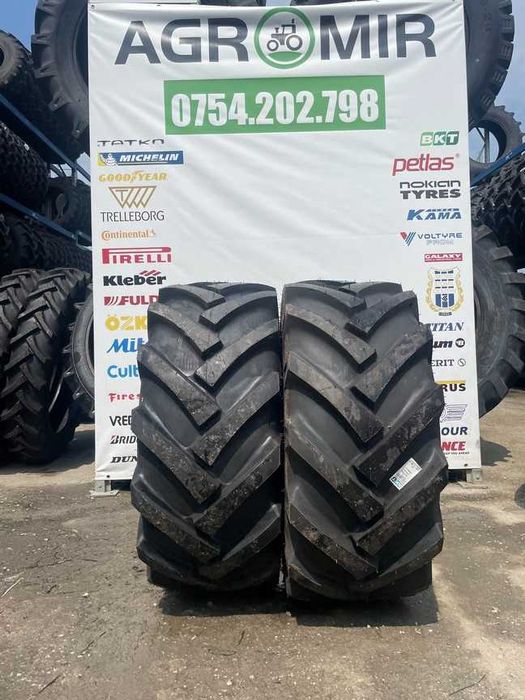 16.0/70-20 cu 14 pliuri anvelope noi de tractiune marca BKT pt buldo
