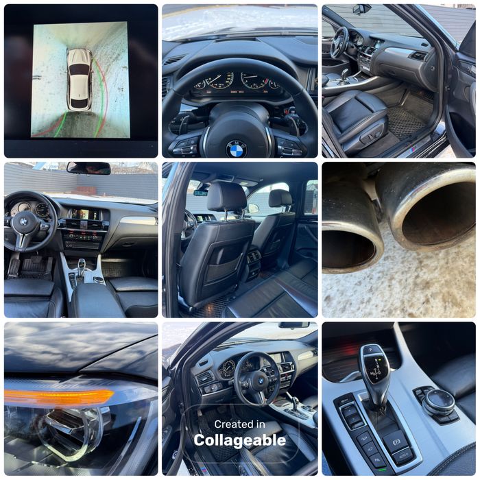 Bmw X4 -2015-3.0d-XDrive-Automat/M Paket/Full Led/E6-Variante auto!