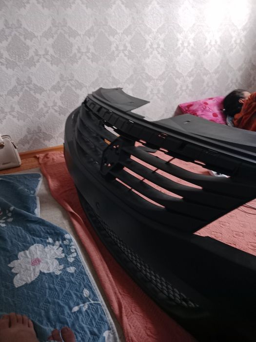 Бампер рено логан