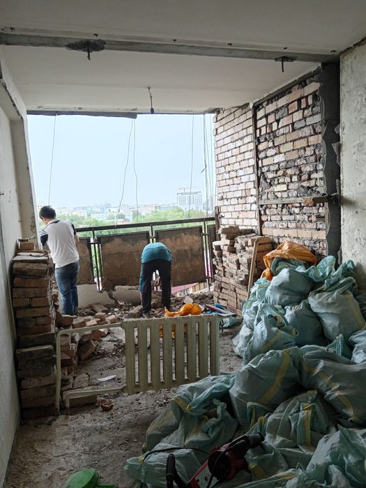 Demantaj kuvartera Uy buzish O'fes buzish Ishlari Barchasi bizda Mavju