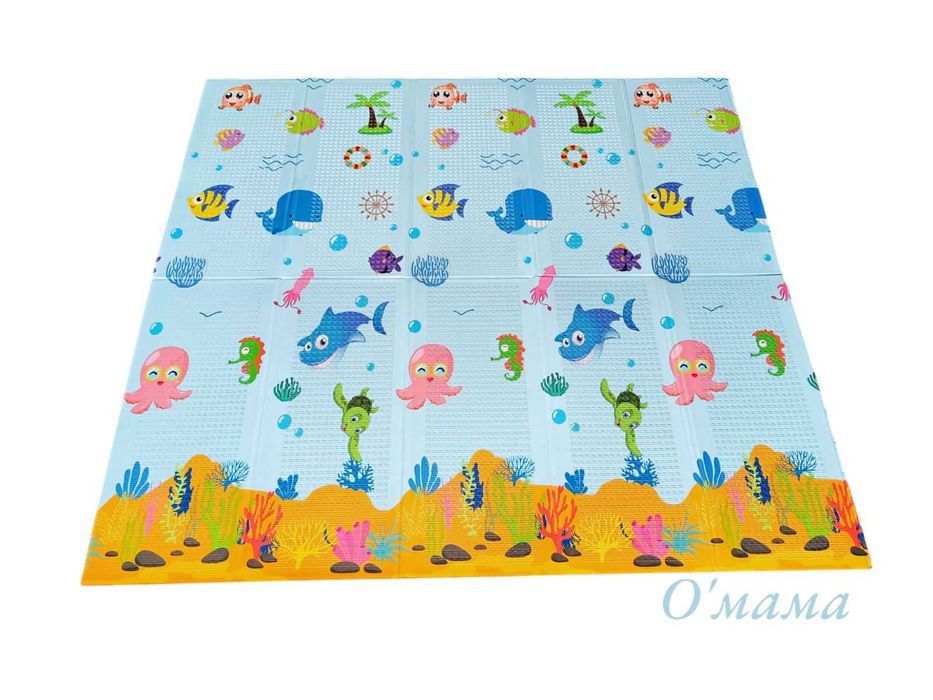 НОВО! 180х200см. Сгъваемо килимче за игра/ Термо постелка за кошара