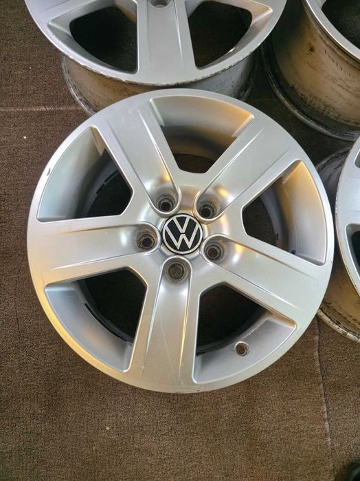 4 Jante Aliaj 5x112 16'' OEM VW Golf Passat Caddy Touran Sharan Tiguan / Skoda Octavia Superb Yeti Karoq