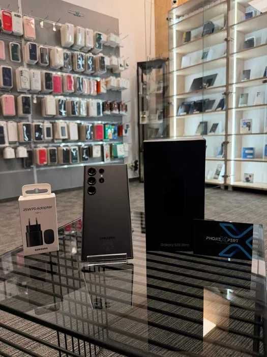 PhoneXpert SH - S23 Ultra Phantom Black cu 256GB Memorie de Stocare - Stare Execelenta - Garantie