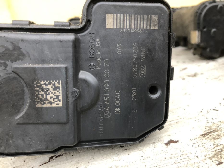 Дросел OM 642 и ОМ 651 Mercedes W212, 204, W221, W164, W211, W219 и др