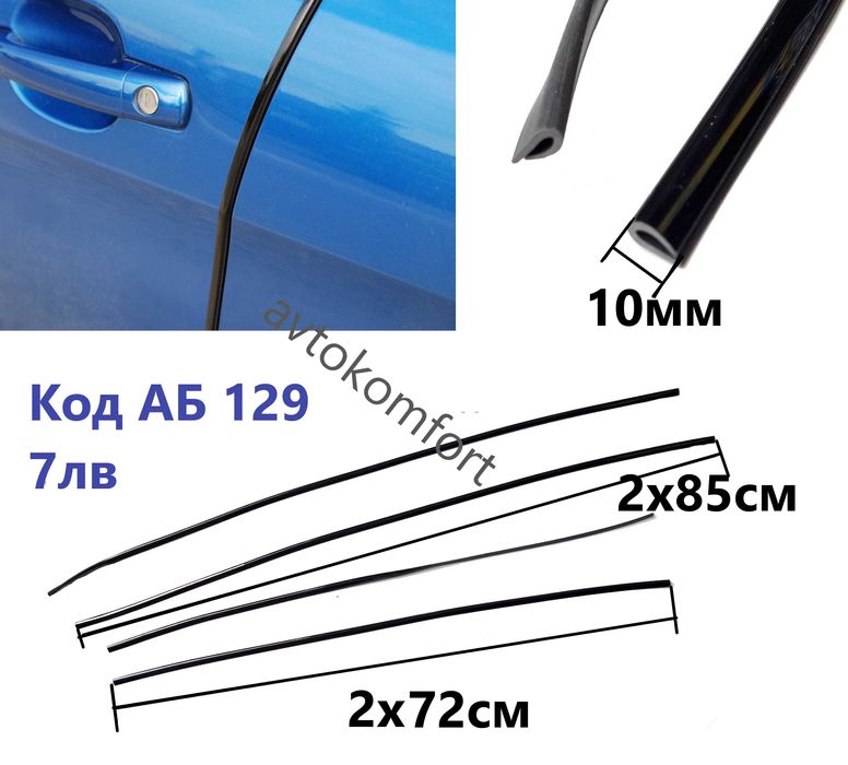 Окрайчваща Черна Червена Сива Синя Лайсна С Канал 5 Метъра