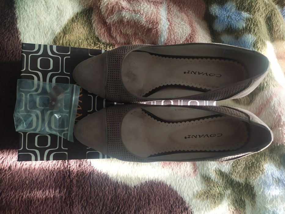 Продам женские туфли натуральная замша размер 34