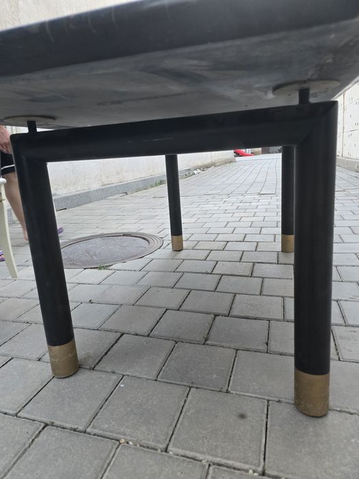 Стол массивный искусственный мрамор