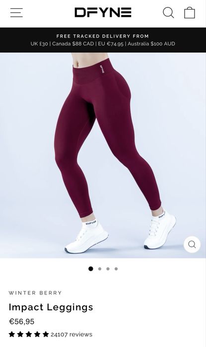 DFYNE дамски фитнес комплект – клин + бюстие