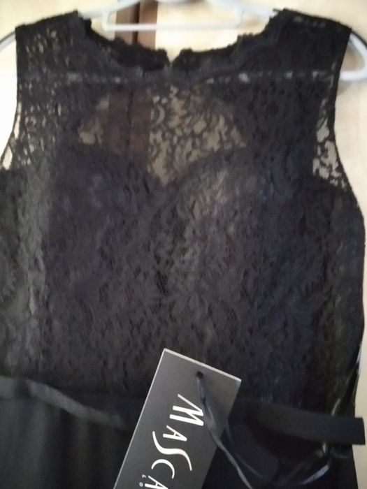 Rochie de ocazie  ,44 -46 , Mascara , neagră