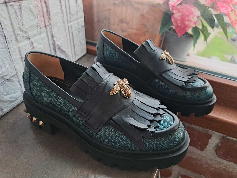 дамски обувки на платформа,мокасини,лоуфъри,Musette,37,Нови!