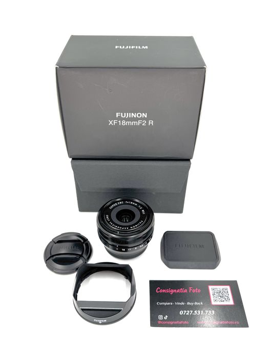 Fujifilm 18mm F2 R XF - Ca nou ! Garantie 3 luni !