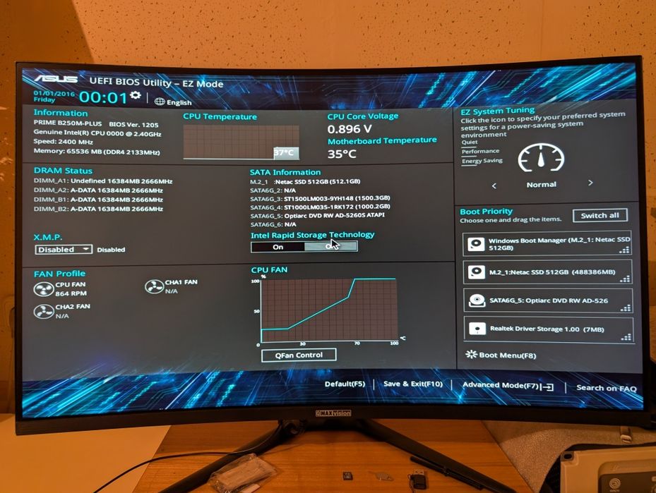 Asus Prime B250M-Plus + процессор-мутант QCNCT (6/12)