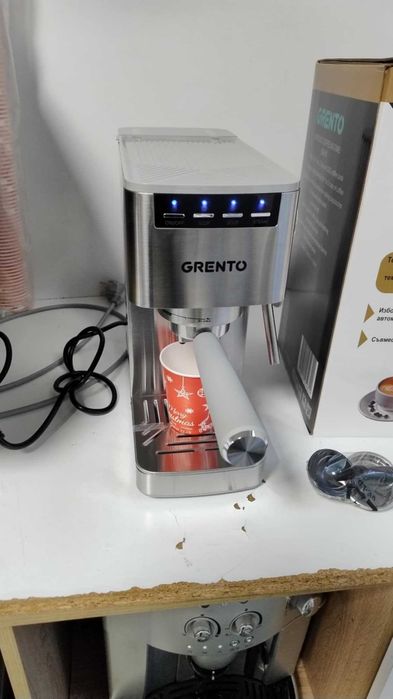 Чисто нова Кафемашина Grento-Гренто 15 бара ESE