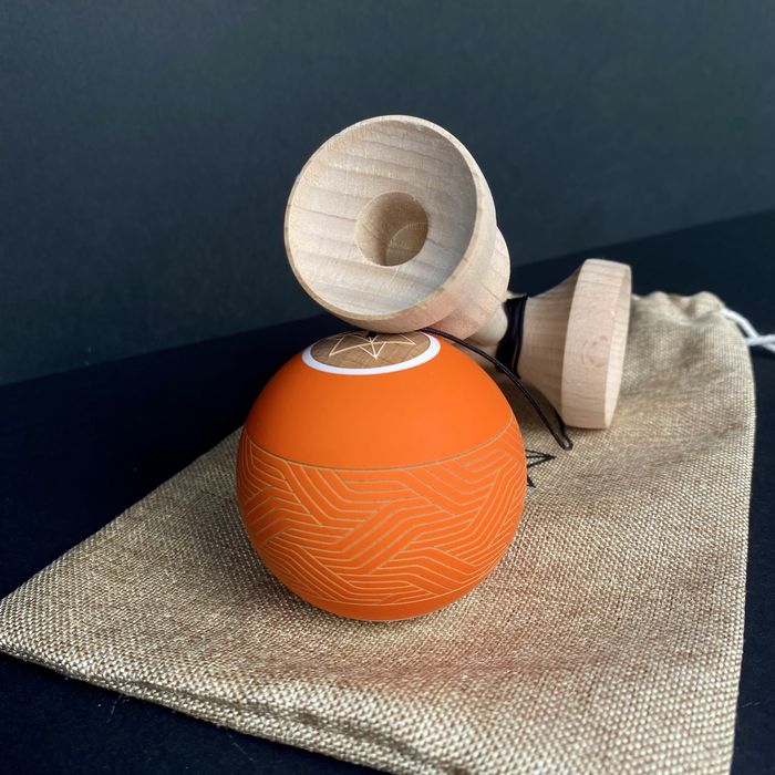 Kendama Israel Ikigai Orange Anti Skid