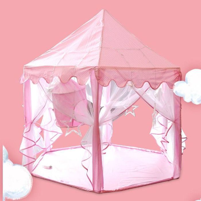 Bolalar uchun Princess Castle o‘yin chodiri