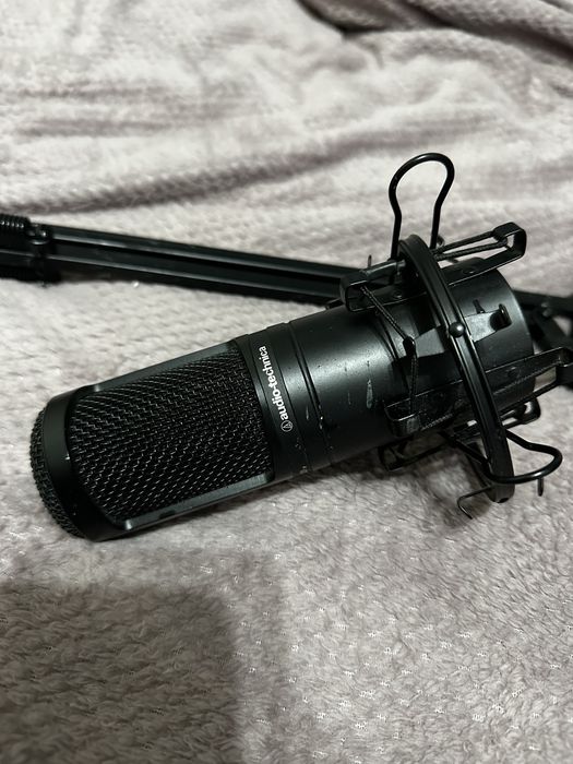 Kit Inregistrare Studio (Placa Sunet, Microfon+Stativ, Casti Studio)