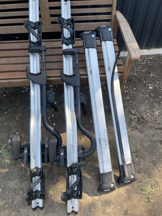 Thule bare transversale si suport bicicleta