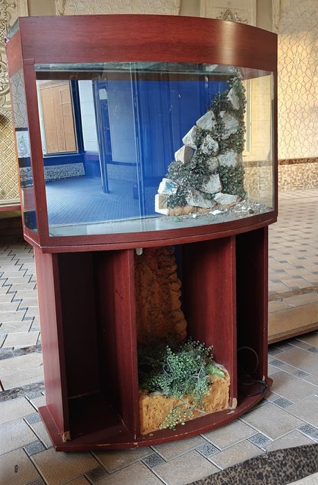 Аквариум для рыб 100 литр. Б/у