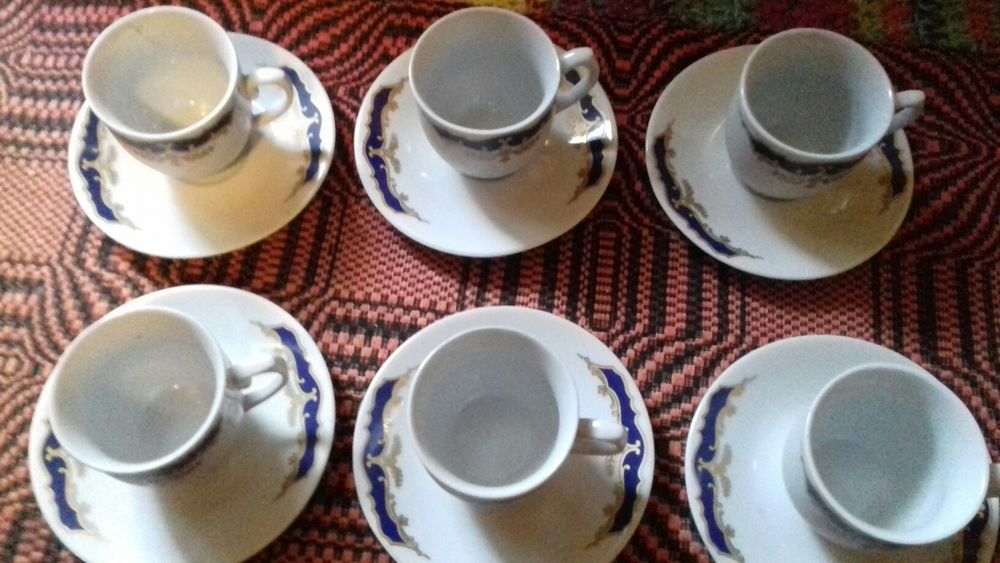 Set  cesti cafea portelan