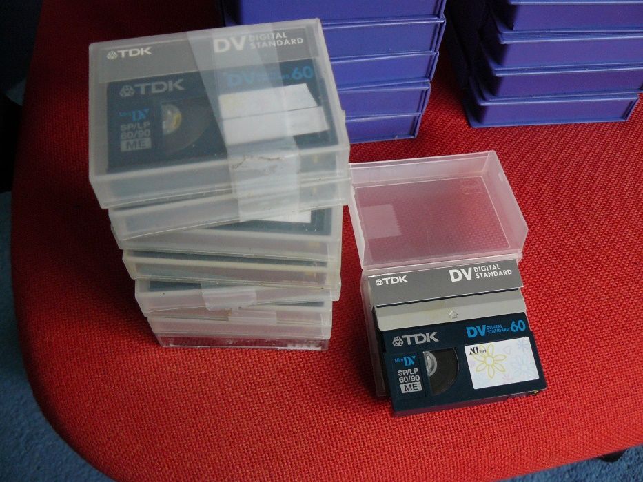 Casete video Minidv (Sony Jvc Panasonic