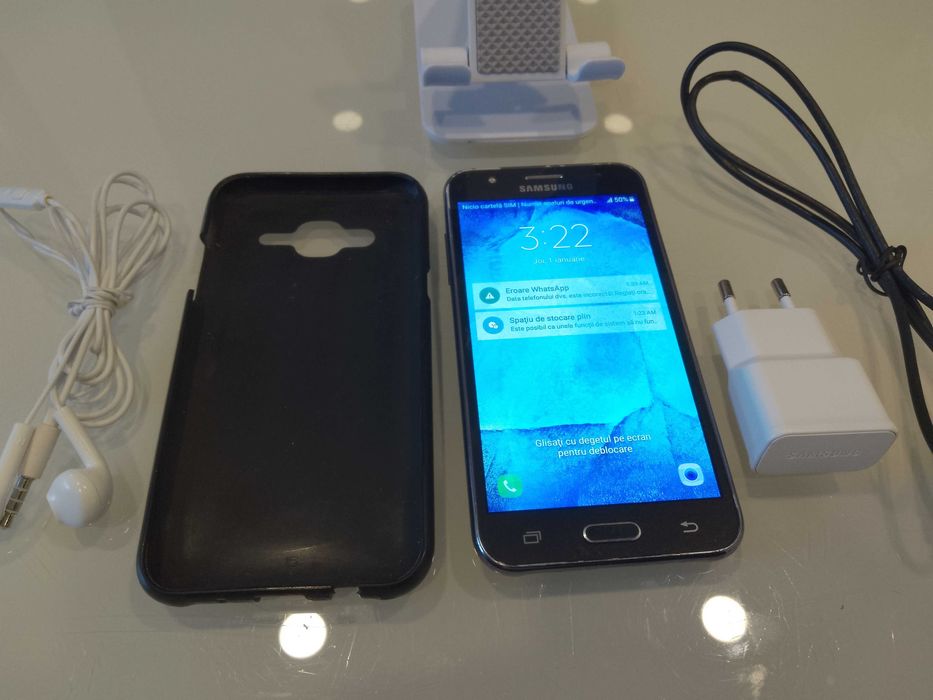 Samsung Galaxy J5 2017 Black, 8 GB - super ingrijit